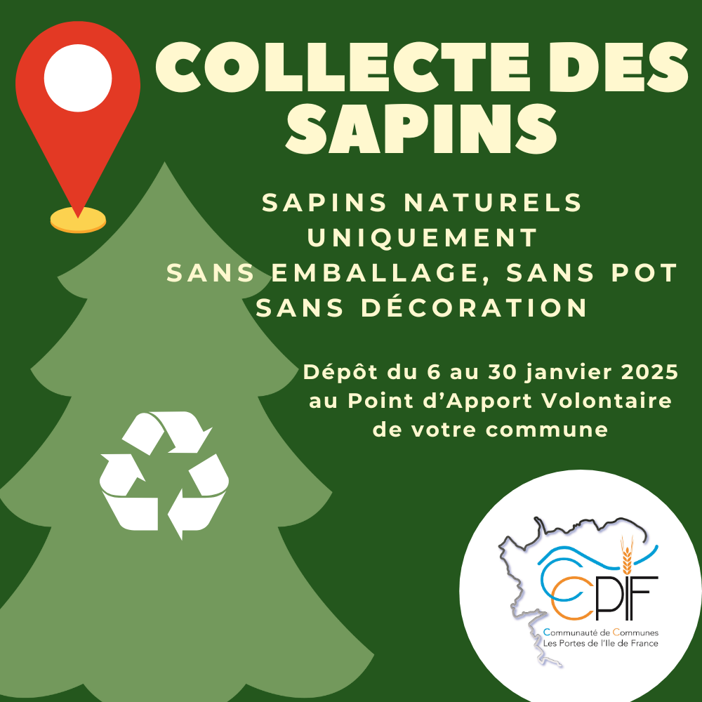 CCPIF collecte des sapins