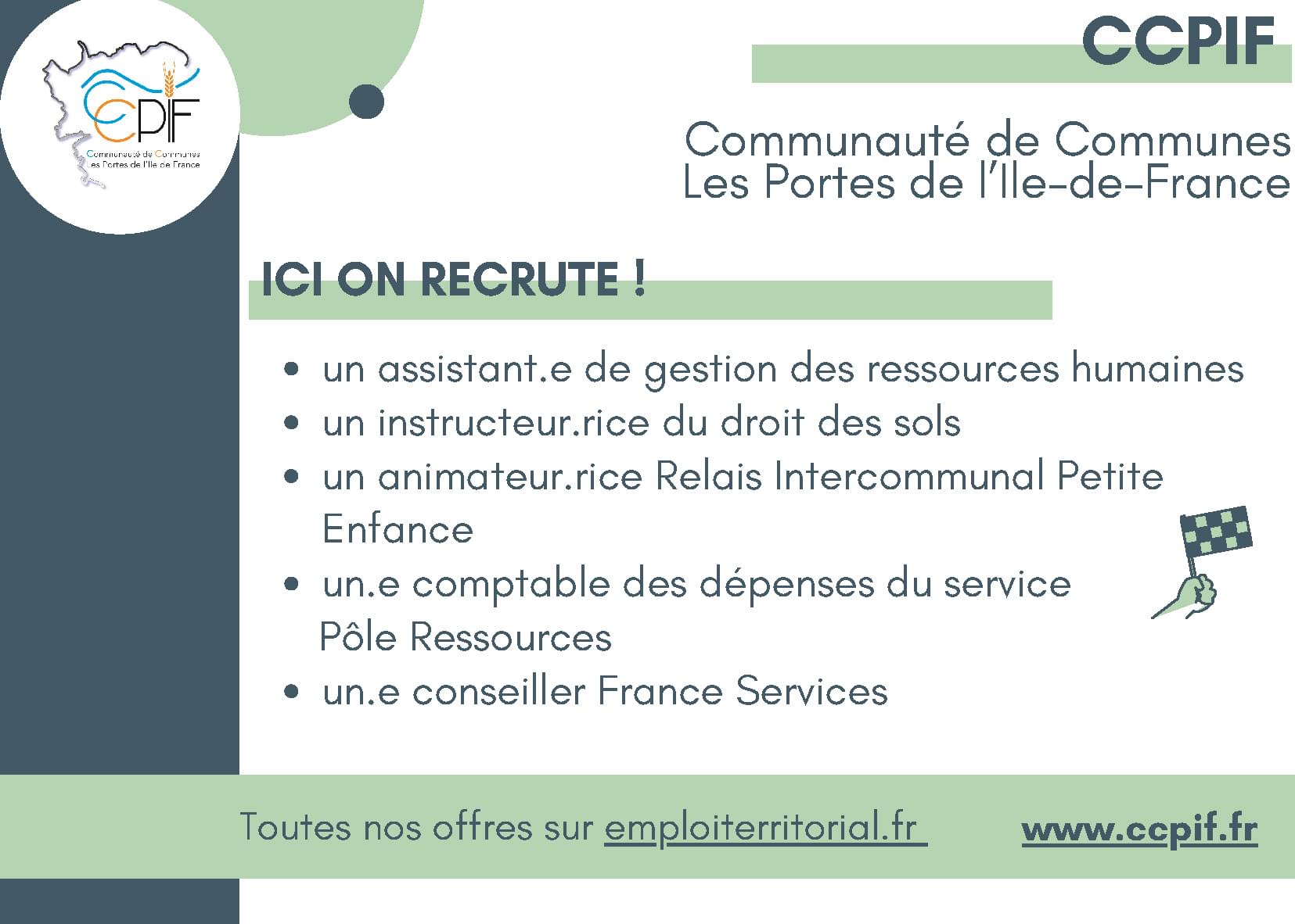 Ccpif recrute